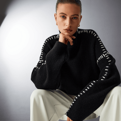 Aria | Premium Rollkragenpullover mit einzigartigem Komfort