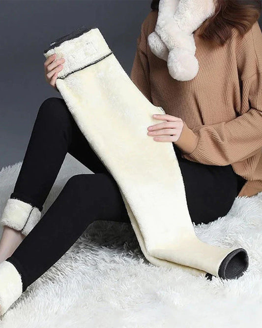 Lammfell Winterleggings