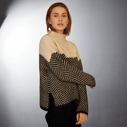 Ebba | Nachhaltiger Rollkragenpullover aus Baumwolle