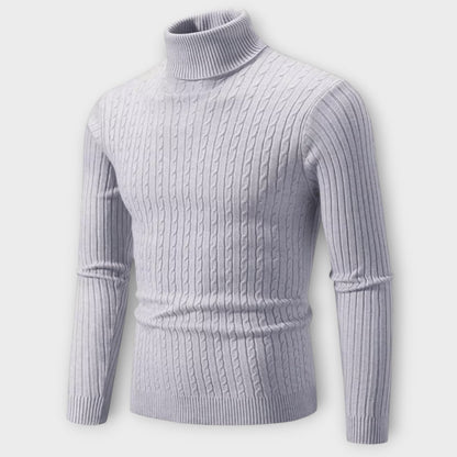 Enzo - Warmer Strickpullover mit Rollkragen