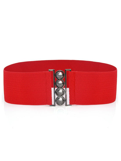 Retro Elasticity Cinch Belts