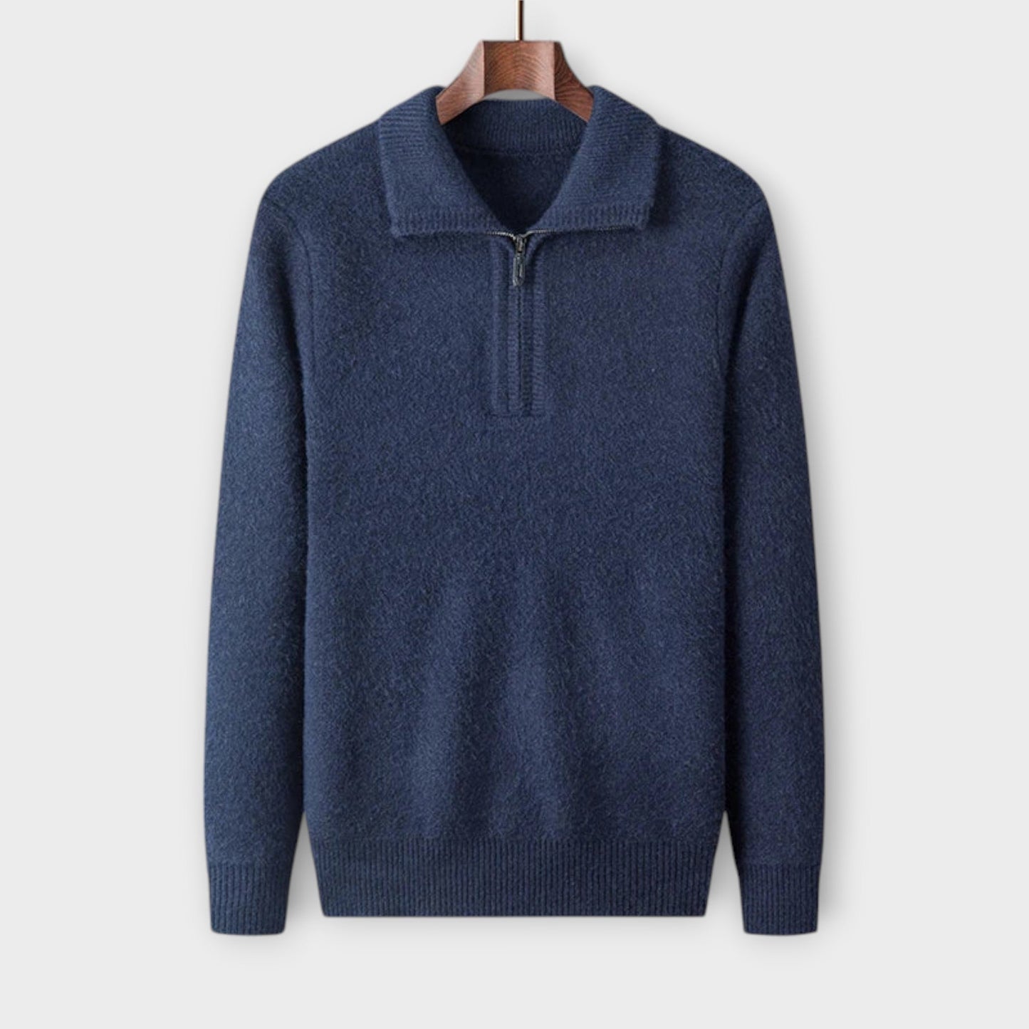 Merino - Eleganter & gemütlicher Half-Zip Pullover