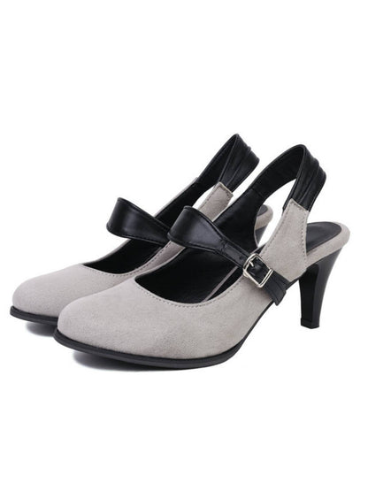 WILDLEDER HIGH HEELS SCHUHE