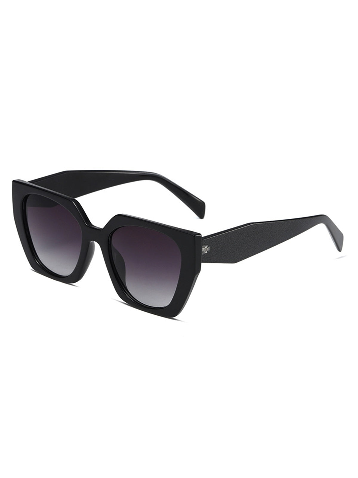 Retro Gradient Square Frame Sonnenbrille