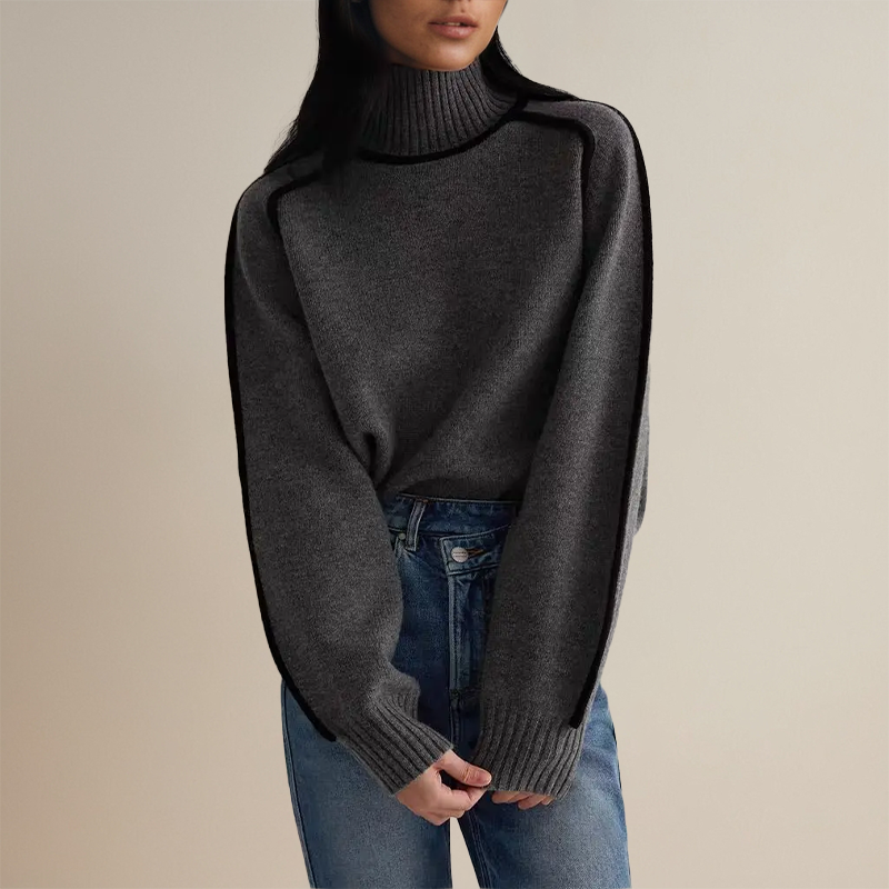 Emilie - Weicher & eleganter Rollkragenpullover